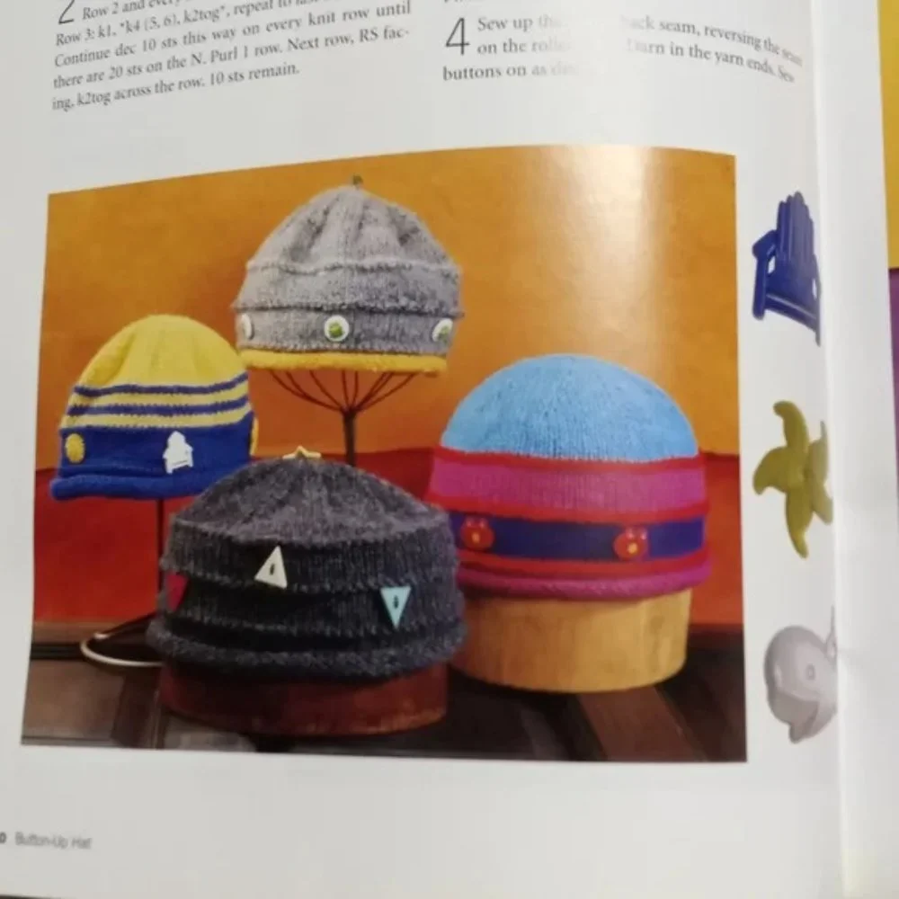 BOOK #686 - HAND CRAFTED Knitting 20 Simple and Stylish Wearables